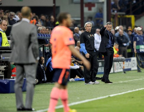 Jose Mourinho Taunting Guardiola