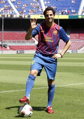 Cesc Fabregas Barcelona 2