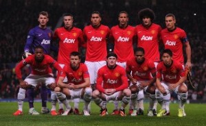 Manchester United v Everton - Team Line Up